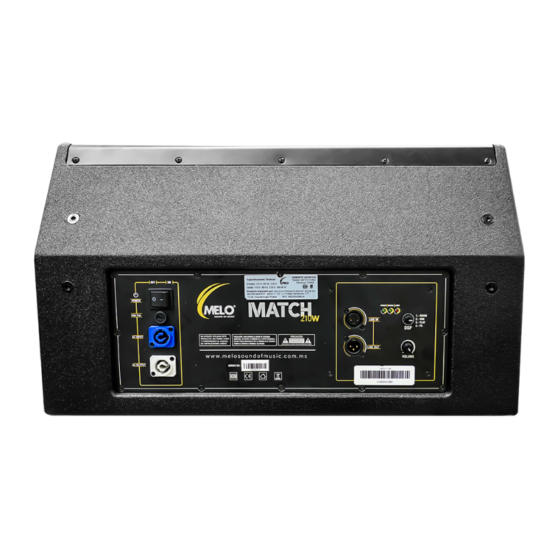 Bafle Activo Melo Match210w 1000w Rms Monitor De Piso Doble (Por Pedido)