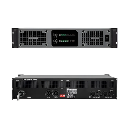 Amplificador Cleversound Xl-12000 Color Negro 6000 Watts Rms Negro 6000 W