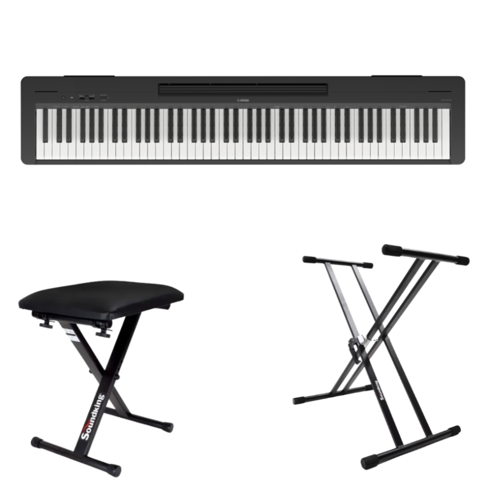 Yamaha P145BT Piano Digital Contemporáneo Kit Completo
