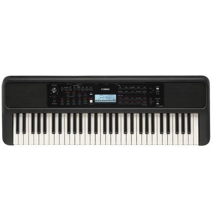 Yamaha Psr-e383 teclado portátil con adaptador y soporte de partitura