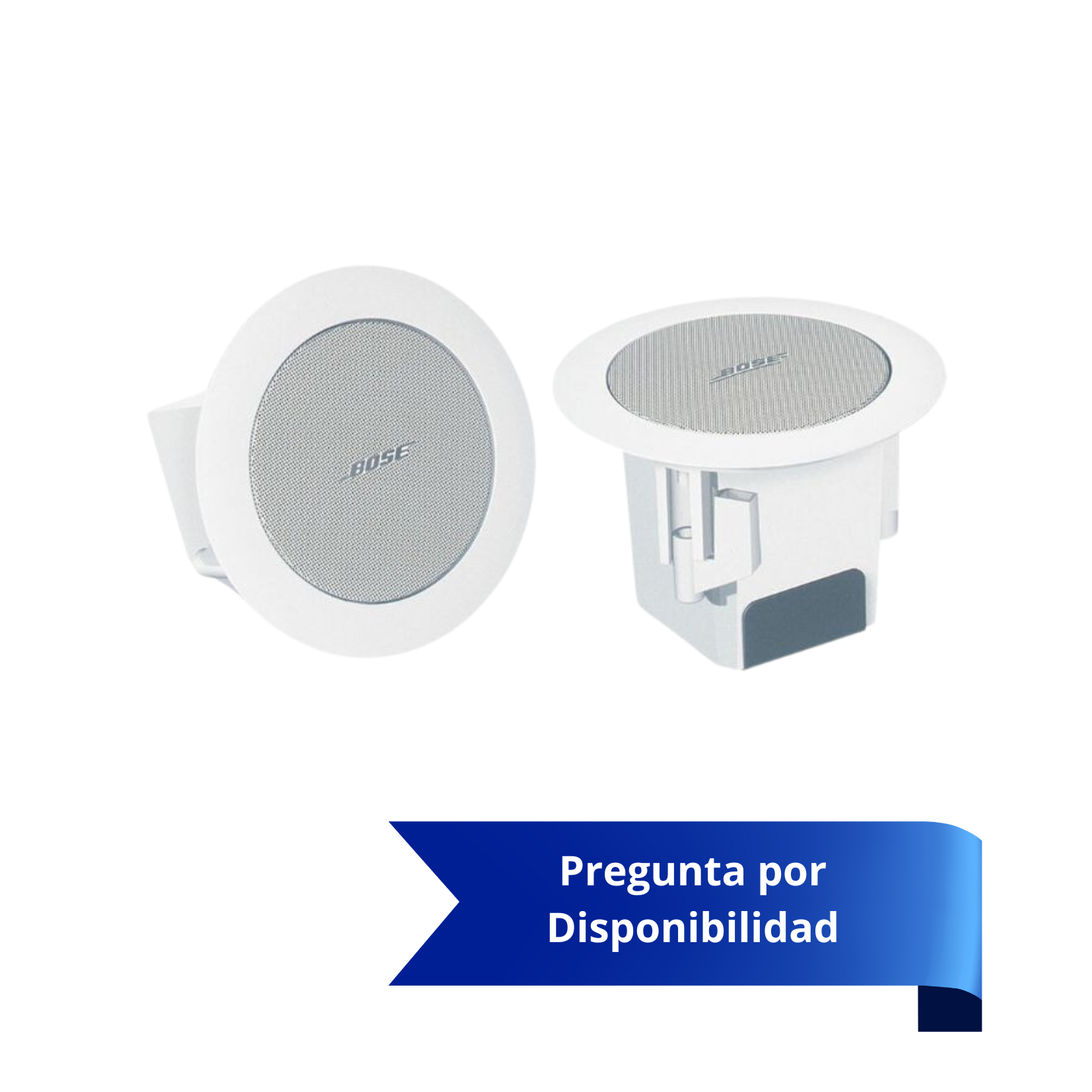 Par de bocinas Freespace 3 Flush Satellite color blanco (POR PEDIDO)