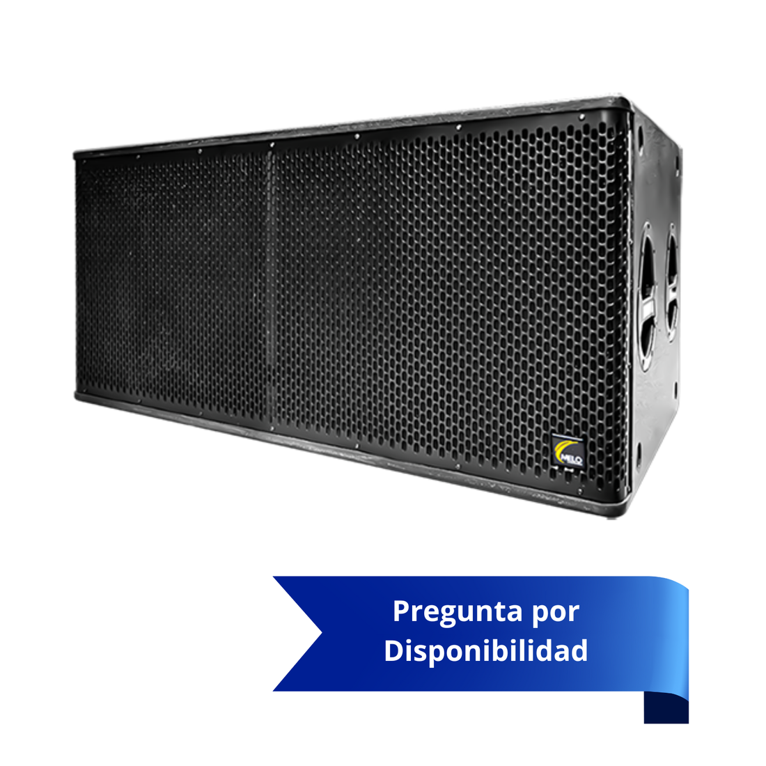 Subwoofer Activo Melo Dsp28pro 1350w Rms Amplificado Negro (por pedido)