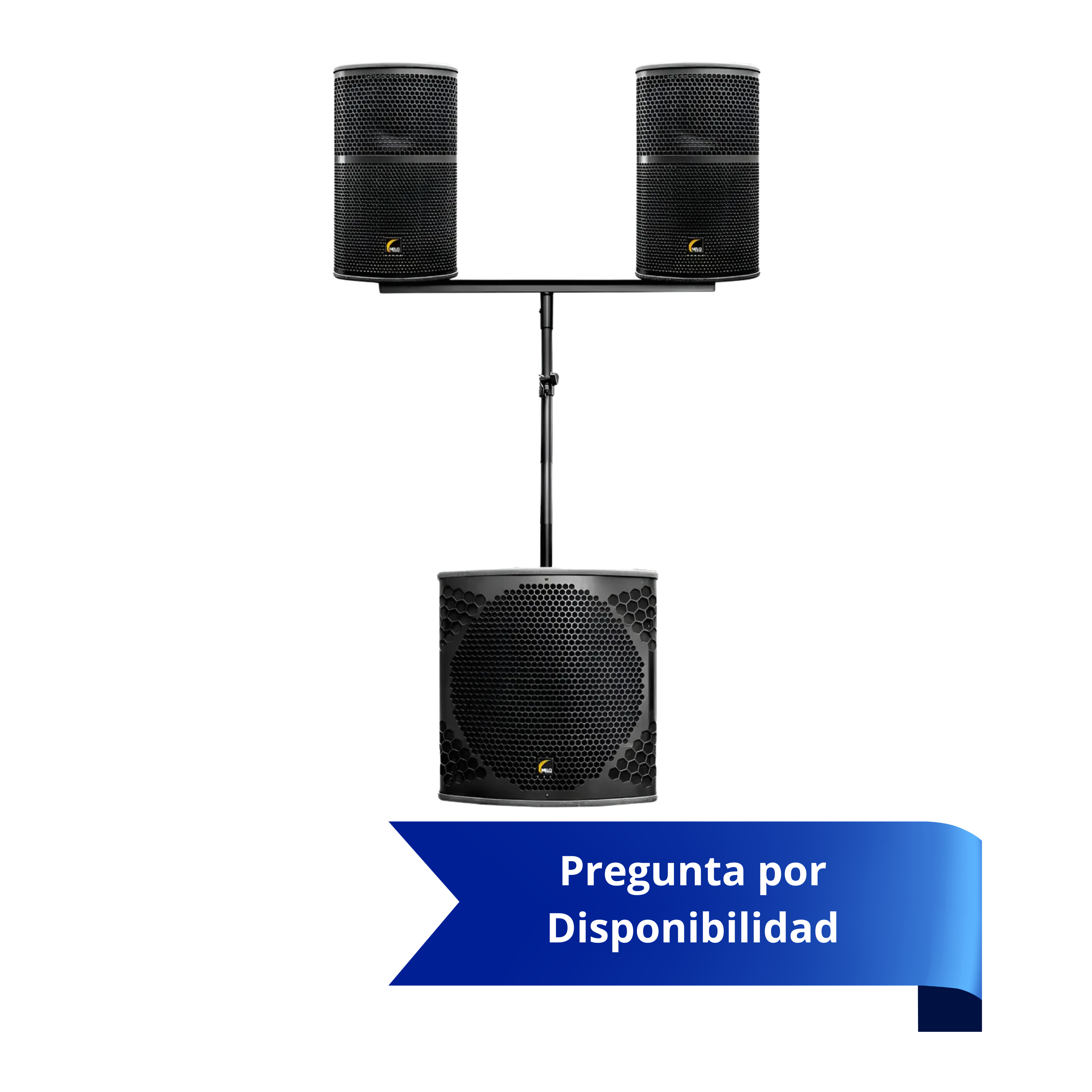 Sistema Match 2.1 Subwoofer Activo De 18 Y Satélites De 10 (Por pedido)