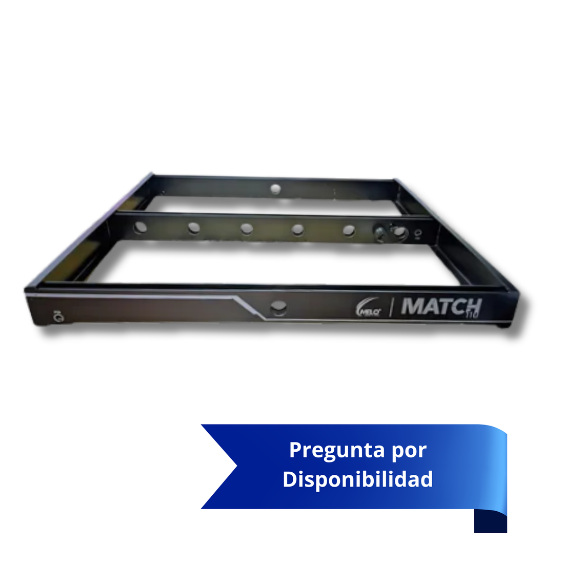 Bumper Para Bafles Lineales Match110 Melo Color Negro (Por Pedido)