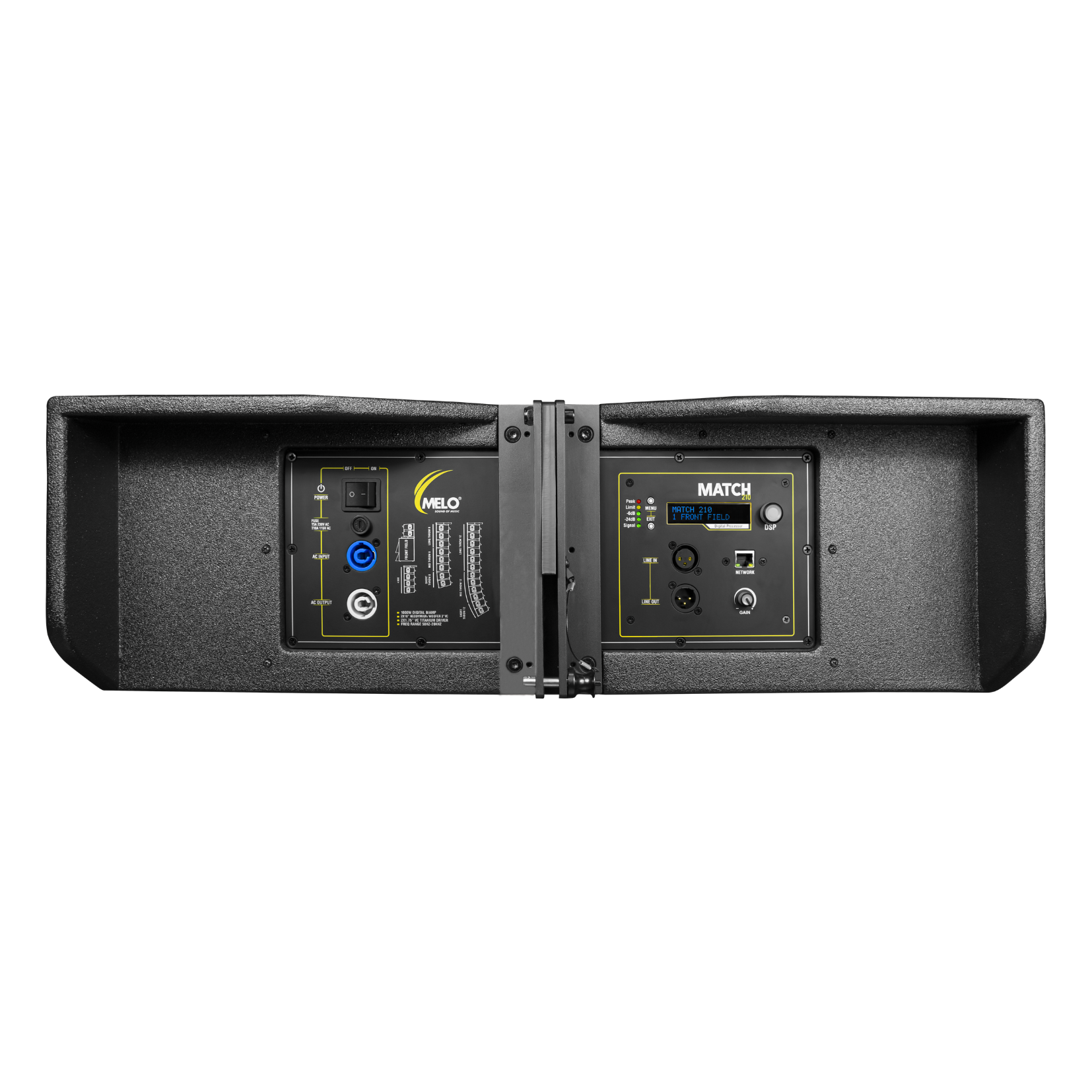 Melo Match 210 Bafle Lineal de 2x10 1000 watts RMS (Por pedido)