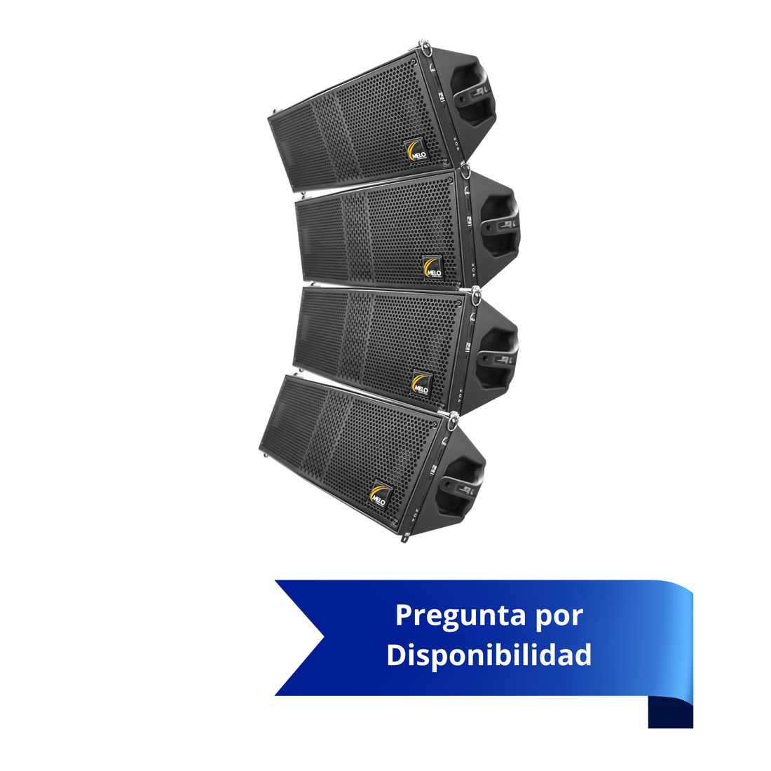 Set de 4 bafles ampliados Mattur 206 350W RMS cu (Por Pedido)