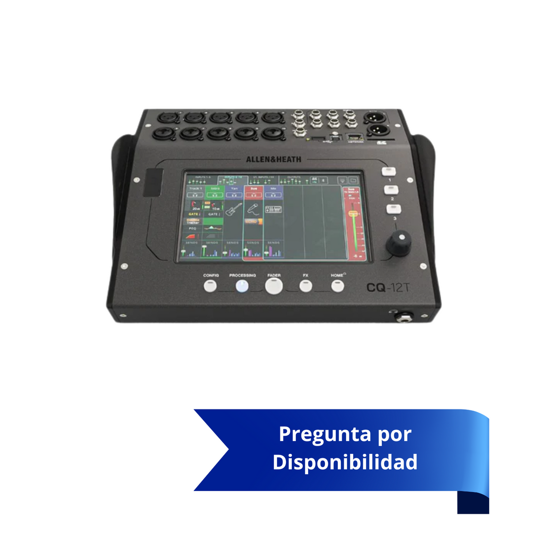 Allen &amp; Heath CQ-12T Mezclador digital de 12 entradas y 8 salidas (Por Pedido)