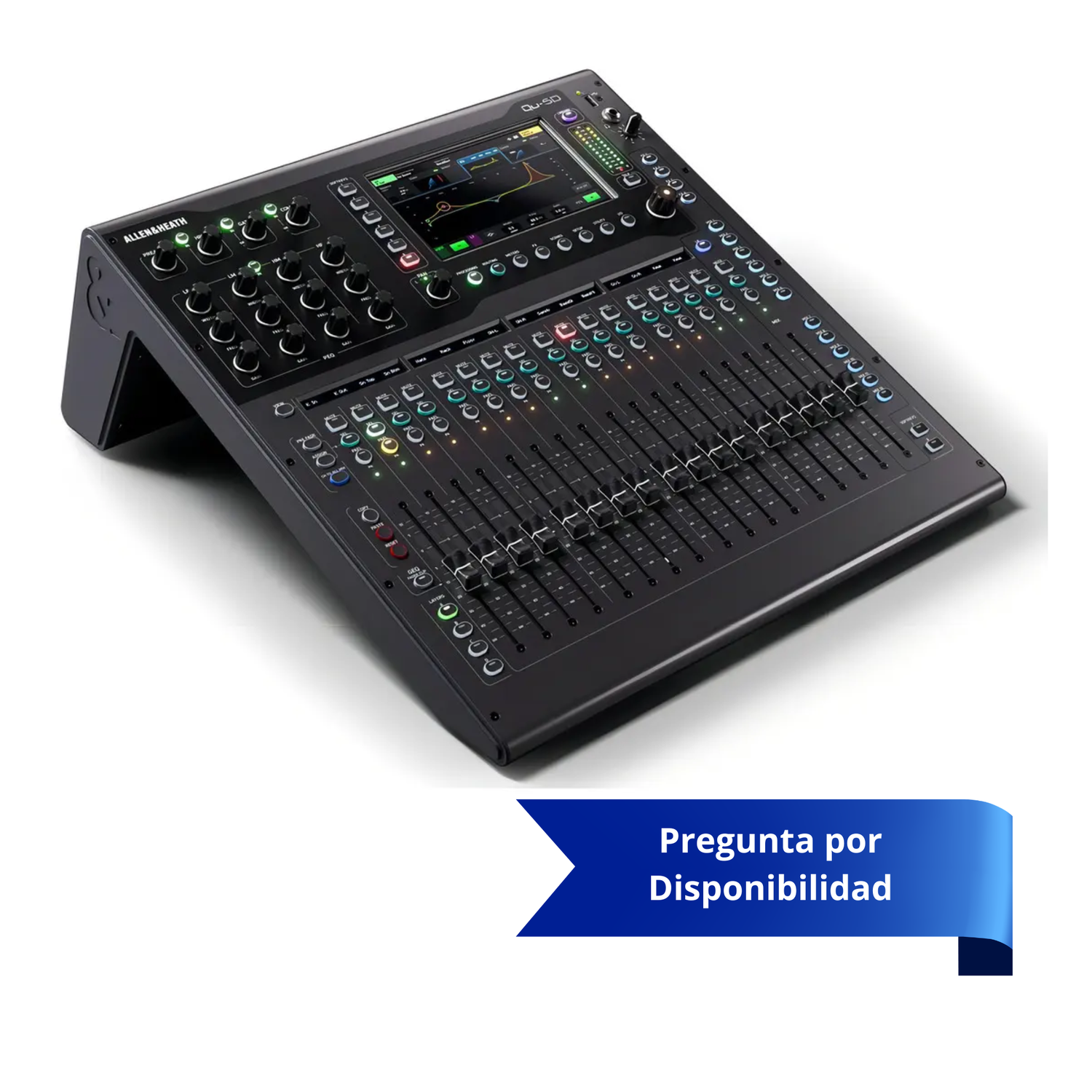 Allen & Heath Qu-5d Mezcladora Digital Con Interfaz Dante (Por Pedido ...