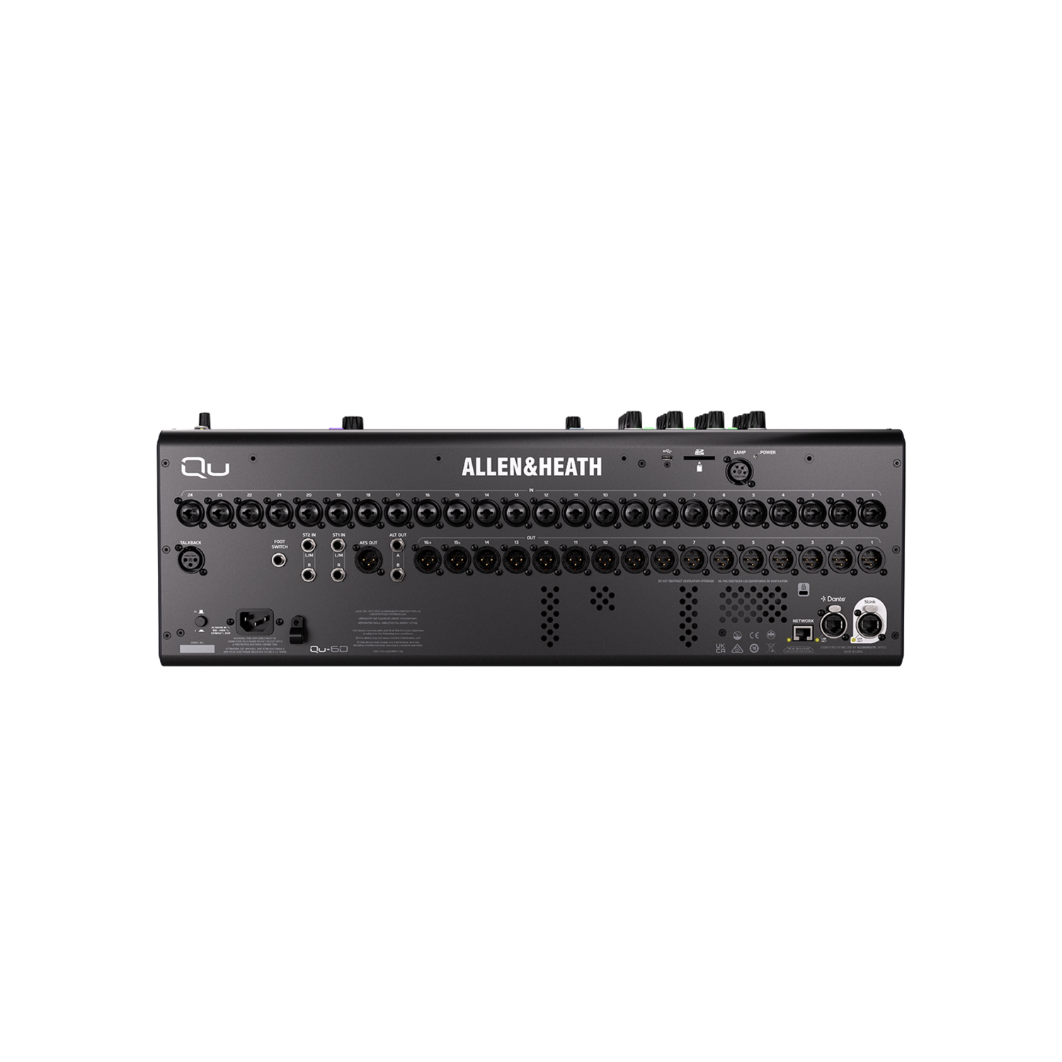 Mezcladora Allen &amp; Heath Digital Qu-6d Con Dante (Por Pedido)