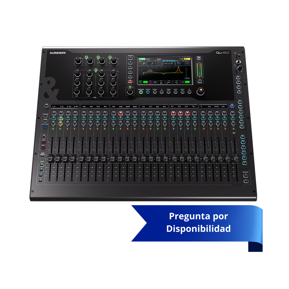 Allen &amp; Heath Qu-6 Mezcladora Digital de 38 Canales 24 Salidas (Por Pedido)