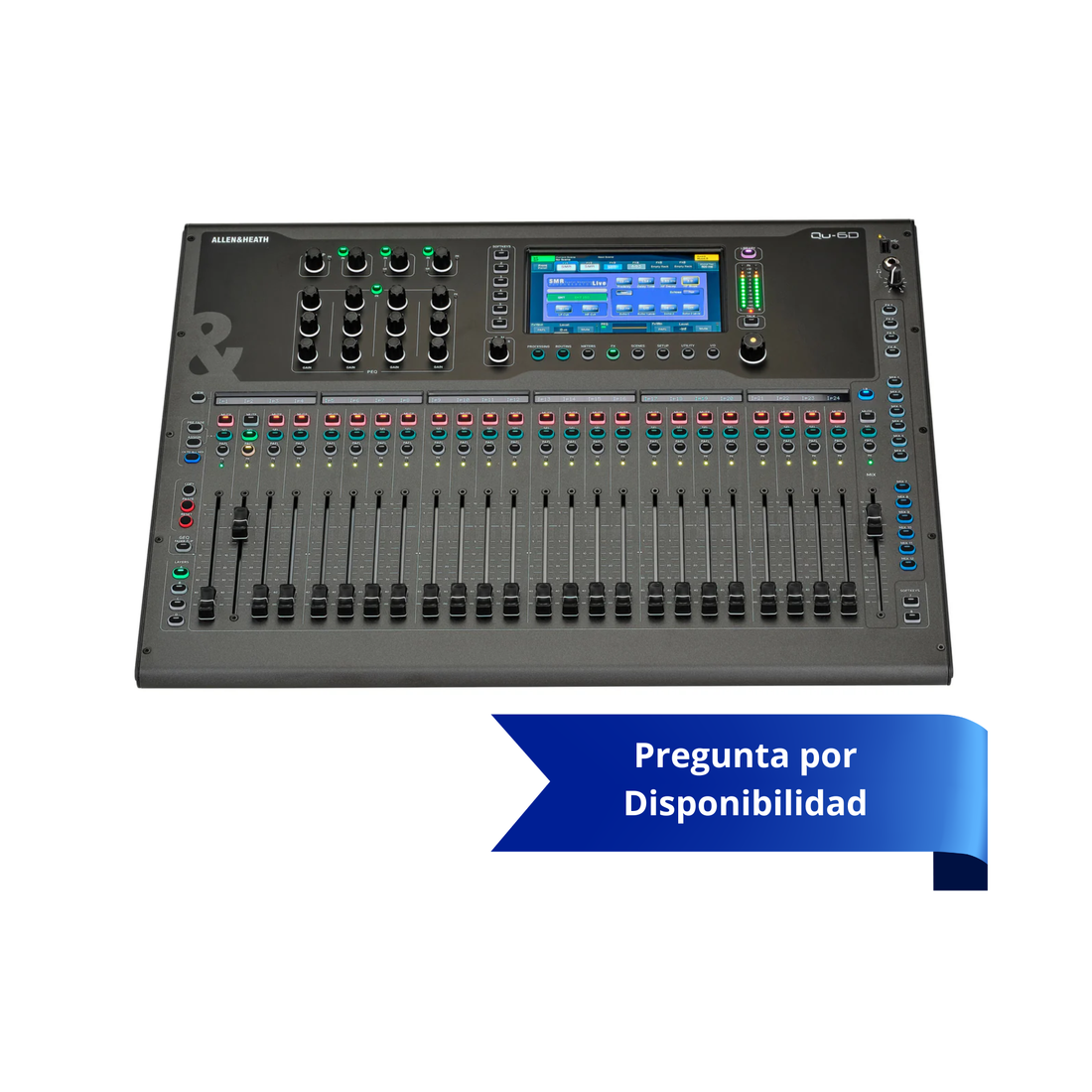 Mezcladora Allen &amp; Heath Digital Qu-6d Con Dante (Por Pedido)