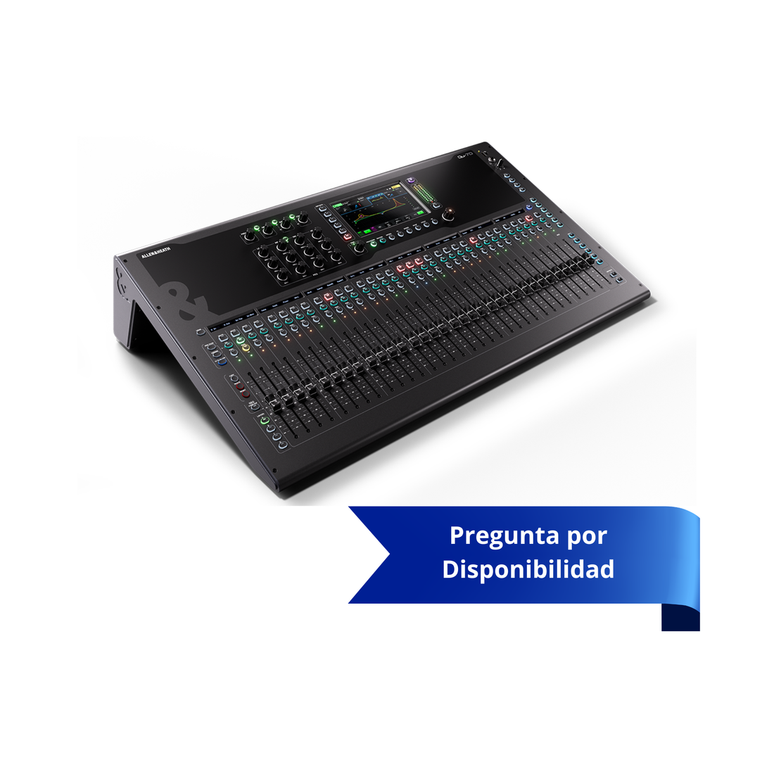 ALLEN&amp;HEATH QU-7D con dante y 32 canales (Por Pedido)