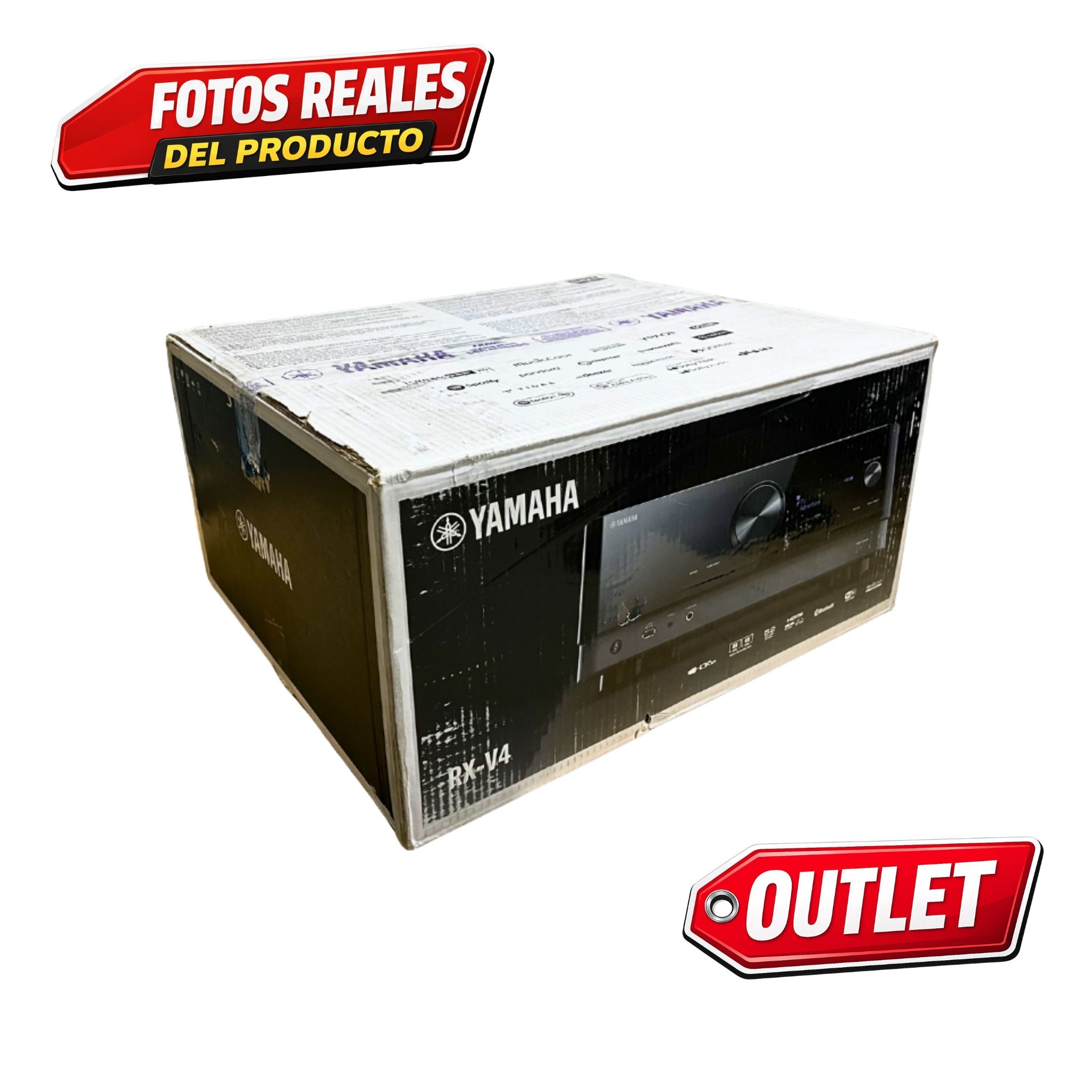 Yamaha RXV4A ¡Sonido envolvente y conectividad total! – Oferta Especial Outlet