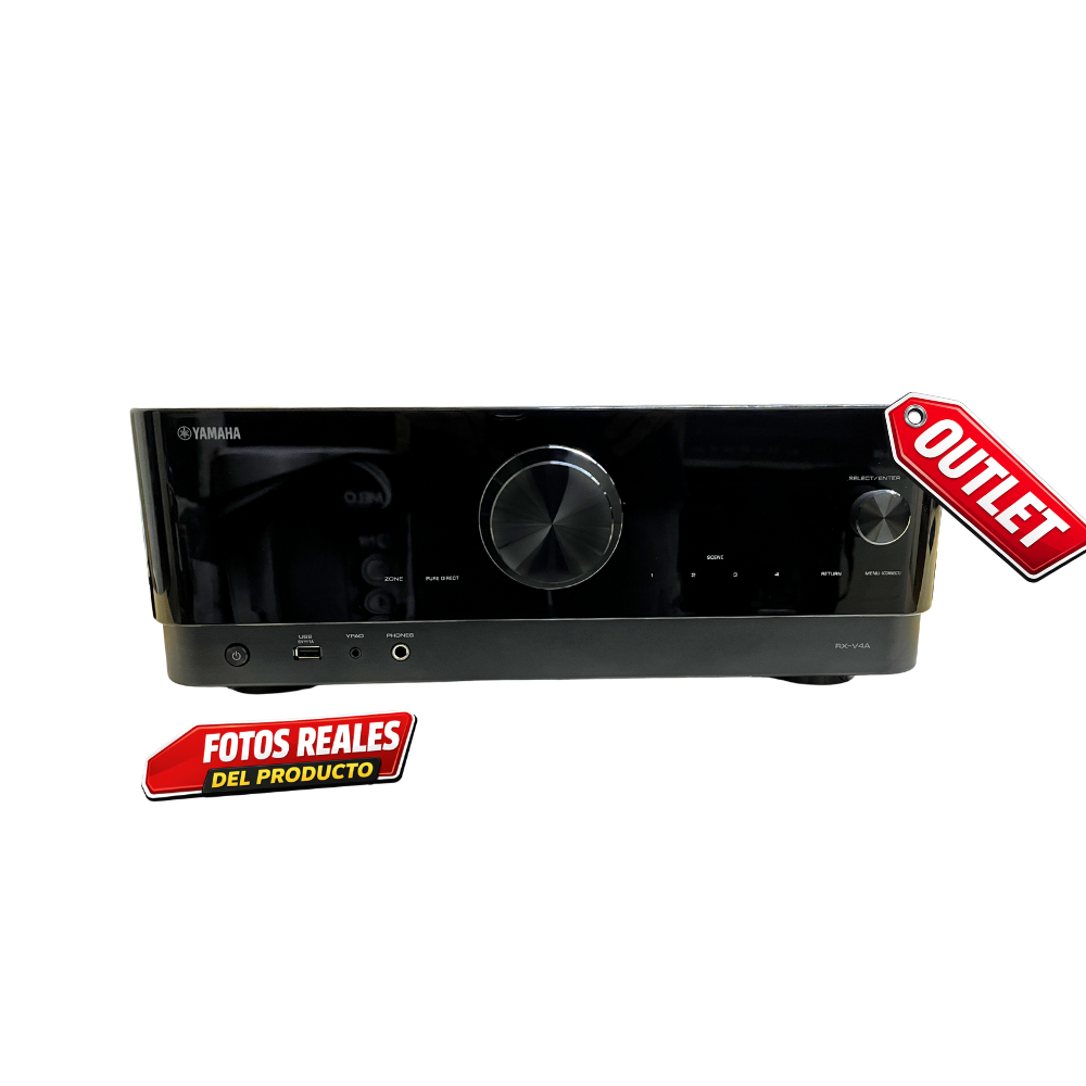 Yamaha RX-V4A ¡Sonido envolvente y conectividad total! – Oferta Especial Outlet