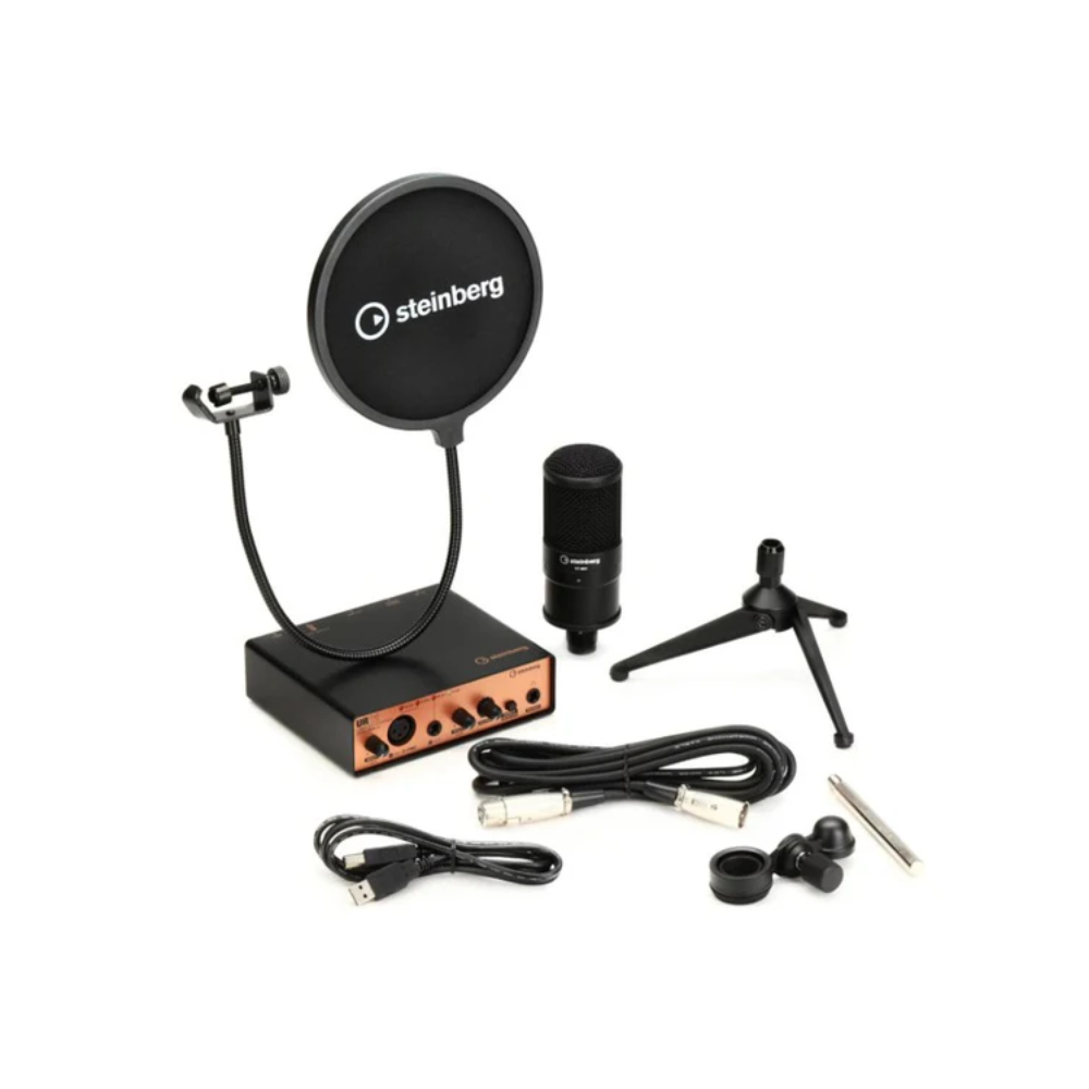 Steinberg Ur12 Pack Interfaz Audio 2 Canales Micrófono Antip
