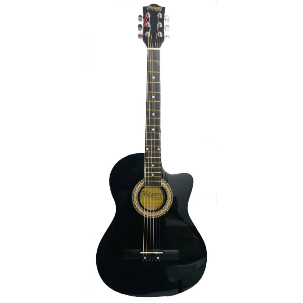 Guitarra Electroacustica CG-851CEBK Color Negra Brillante De OUTLET