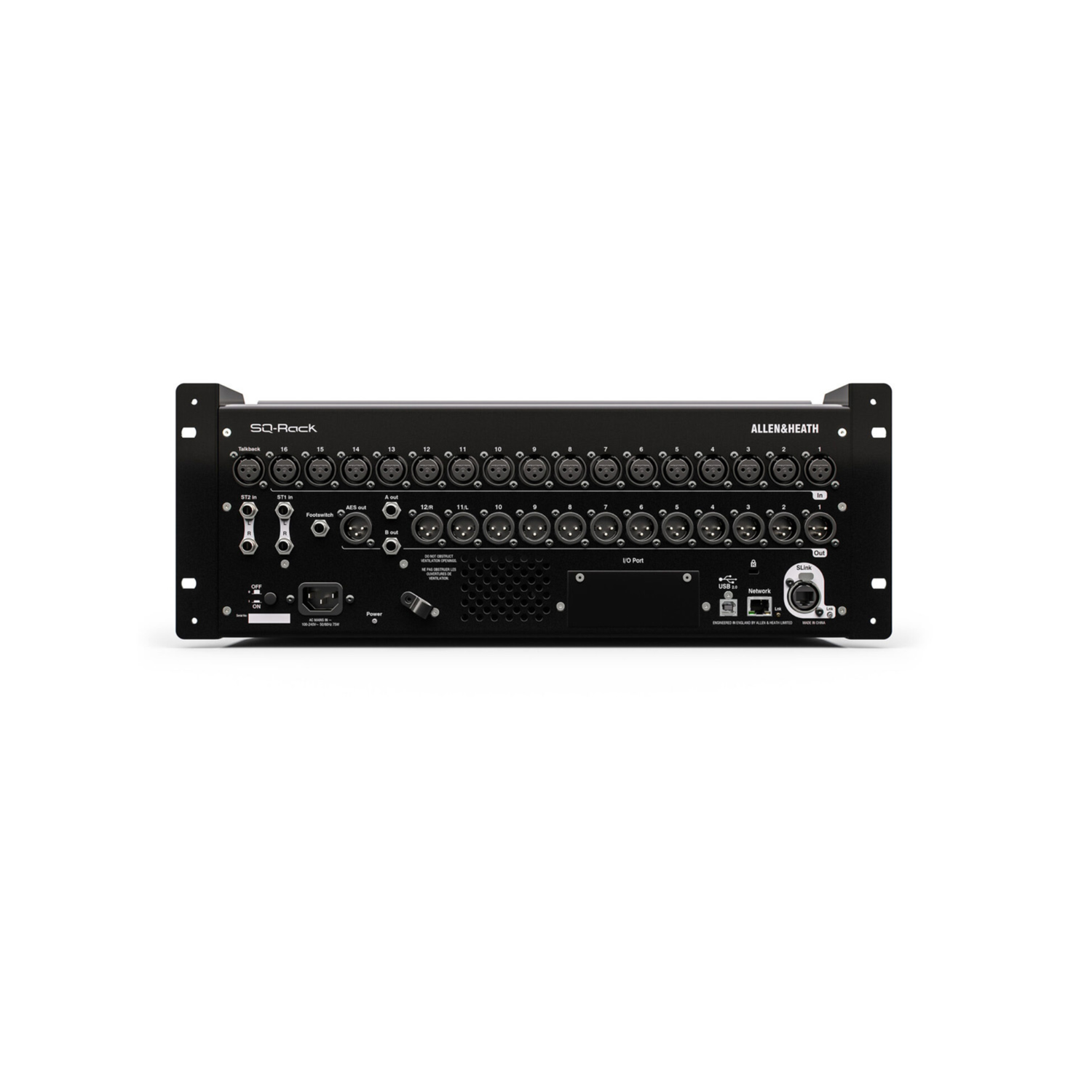 Allen&amp;Heath Mezcladora Digital Para Rack De 48 Canales (Por Pedido)