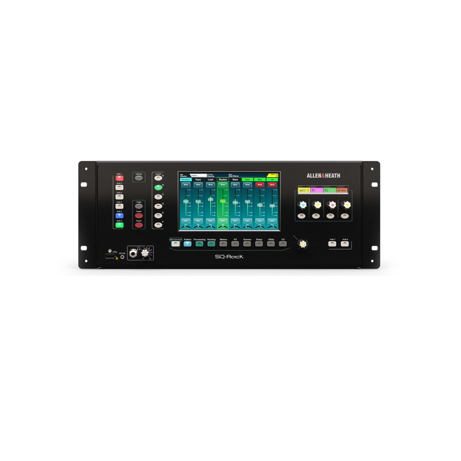 Allen&amp;Heath Mezcladora Digital Para Rack De 48 Canales (Por Pedido)