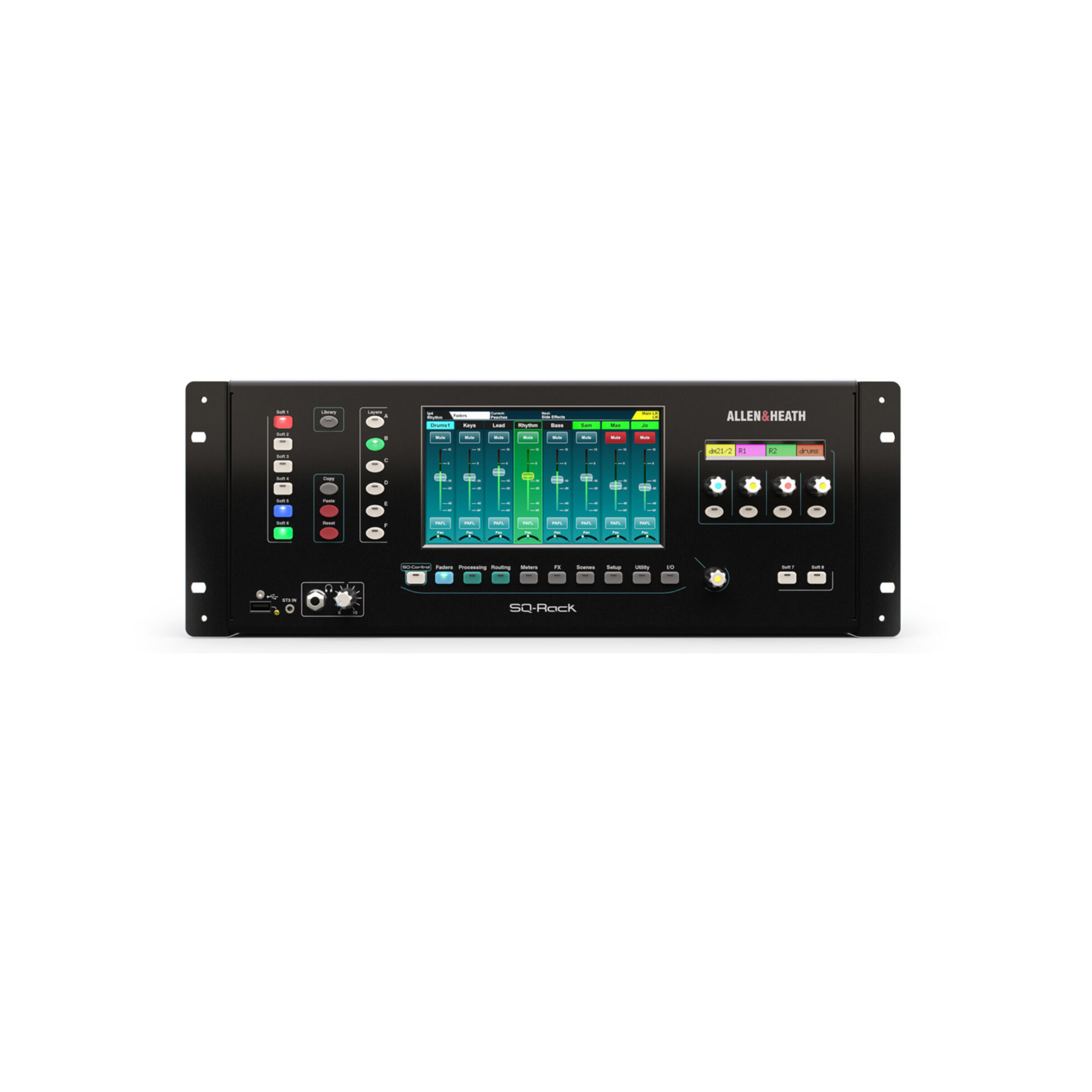 Allen&amp;Heath Mezcladora Digital Para Rack De 48 Canales (Por Pedido)