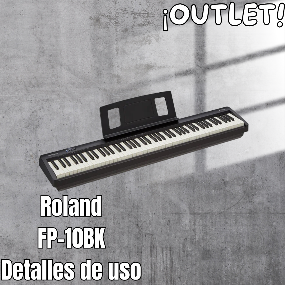 Teclado Roland FP-10BK de Outlet