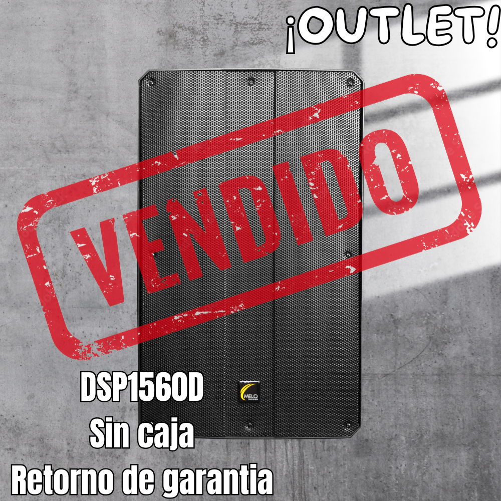 Bafle Melo DSP1560D De OUTLET!