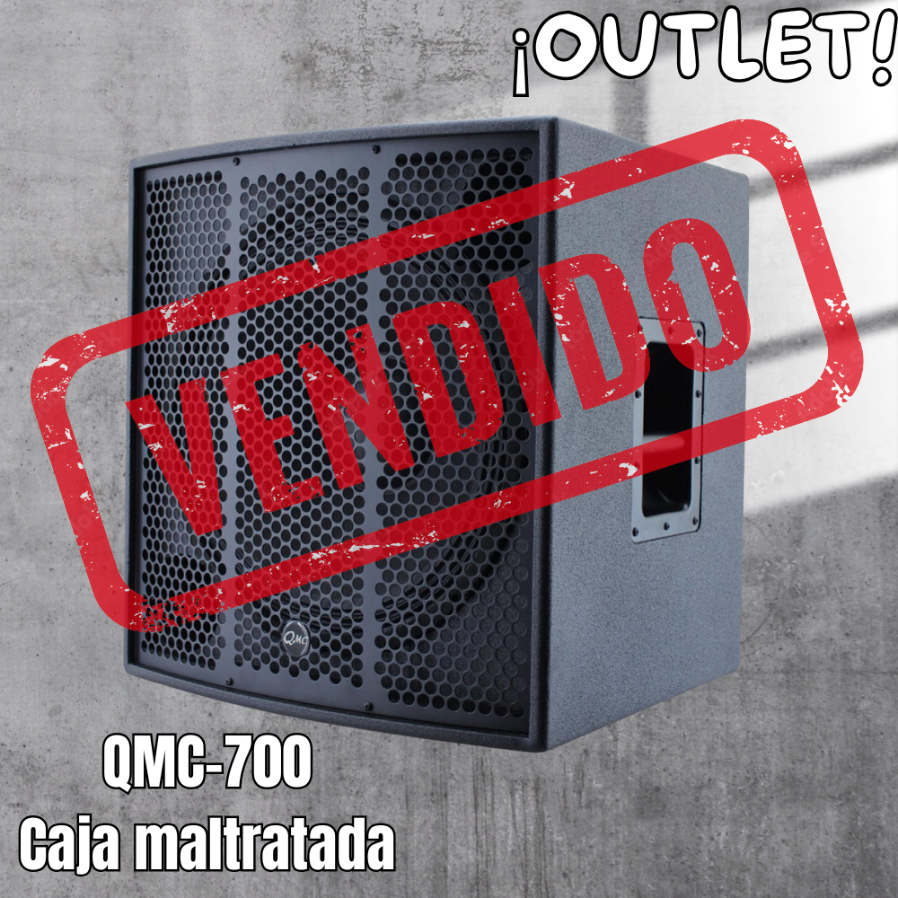 Qmc-700 Subwoofer Activo 18&quot; de OUTLET