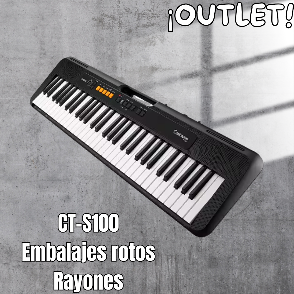 Teclado Casio CT-S100 de OUTLET