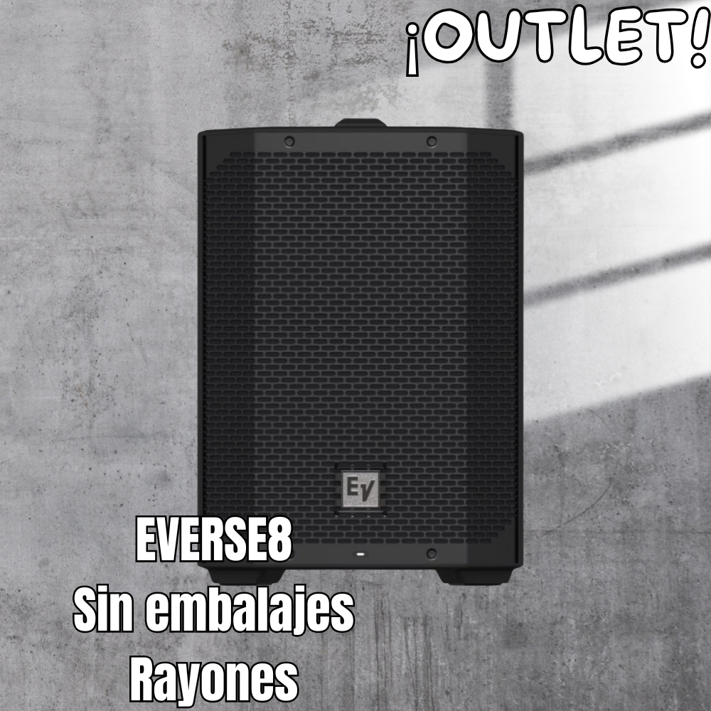 Bafle Electro-Voice Modelo EVERSE 8 OUTLET