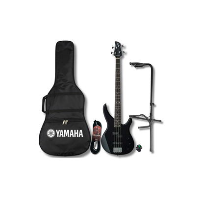 Yamaha Trbx174bl Paquete Completo Bajo Electrico, Funda, Base, Cable y Afinador de regalo