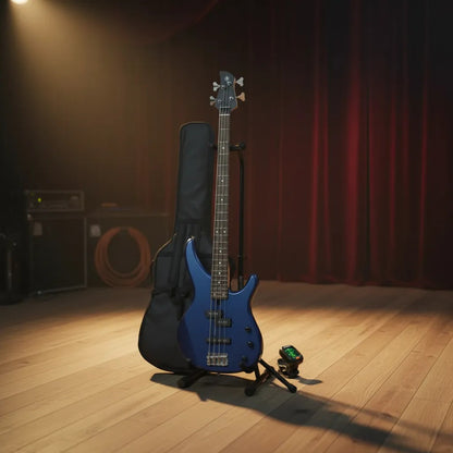 Yamaha Trbx174dbm Paquete Completo Bajo, Funda, Base, Cable y Afinador de regalo