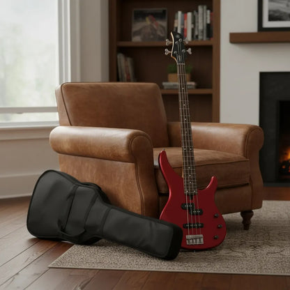 Yamaha Trbx174rm Paquete Completo Bajo, Funda, Base, Cable y Afinador de regalo