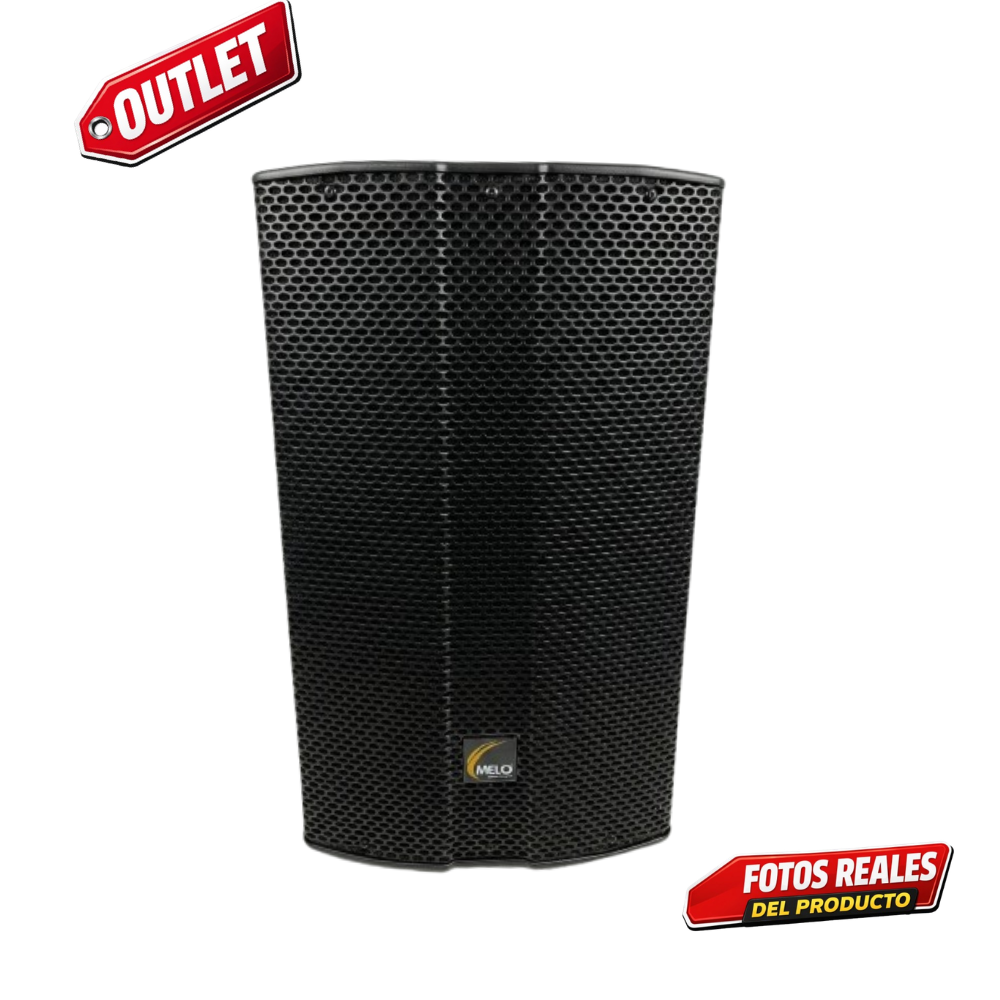 MELO XM12B Bafle Amplificado 12” – Oferta Especial Outlet