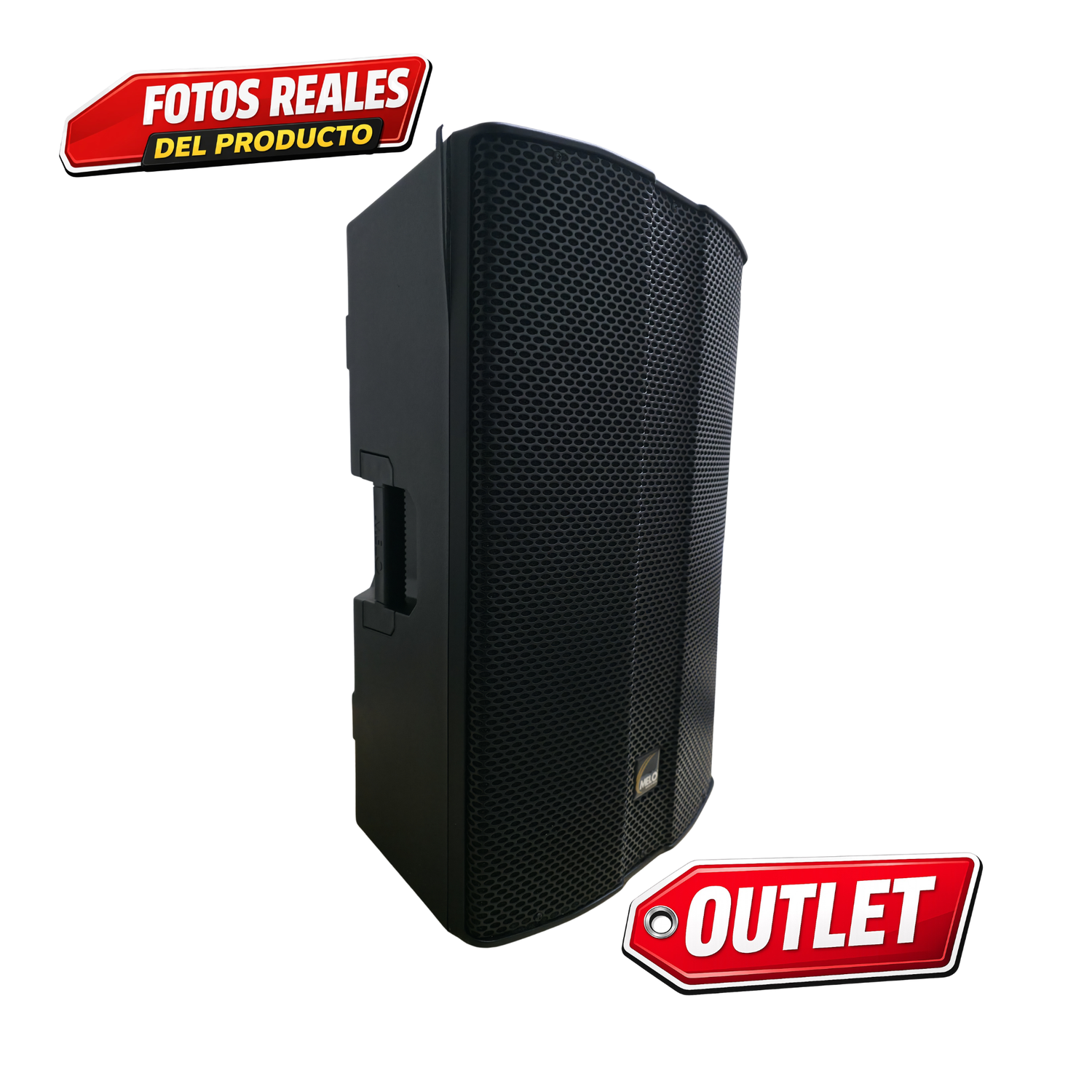 Bafle Activo MELO Modelo XM15B de 15¨ Pulgadas, Outlet oferta especial