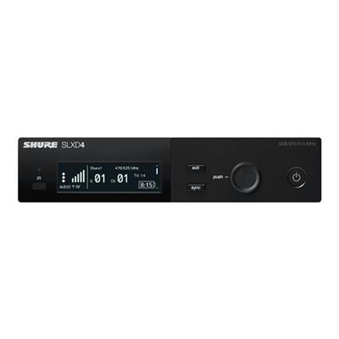 Shure SLXD14 98H Sistema Inalámbrico Digital Instrum. Viento
