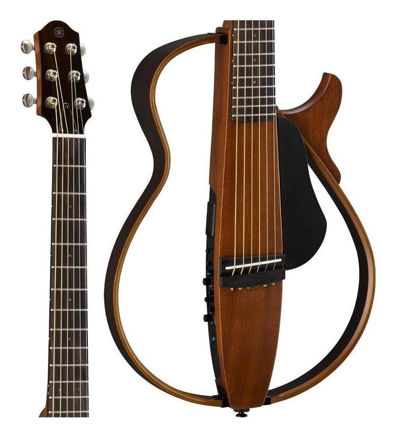 Guitarra Electroacústica Yamaha Slg200s Diestros Natural