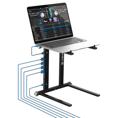 Soporte Reloop Dj para laptop con entrada Hub Usb y Usb-c