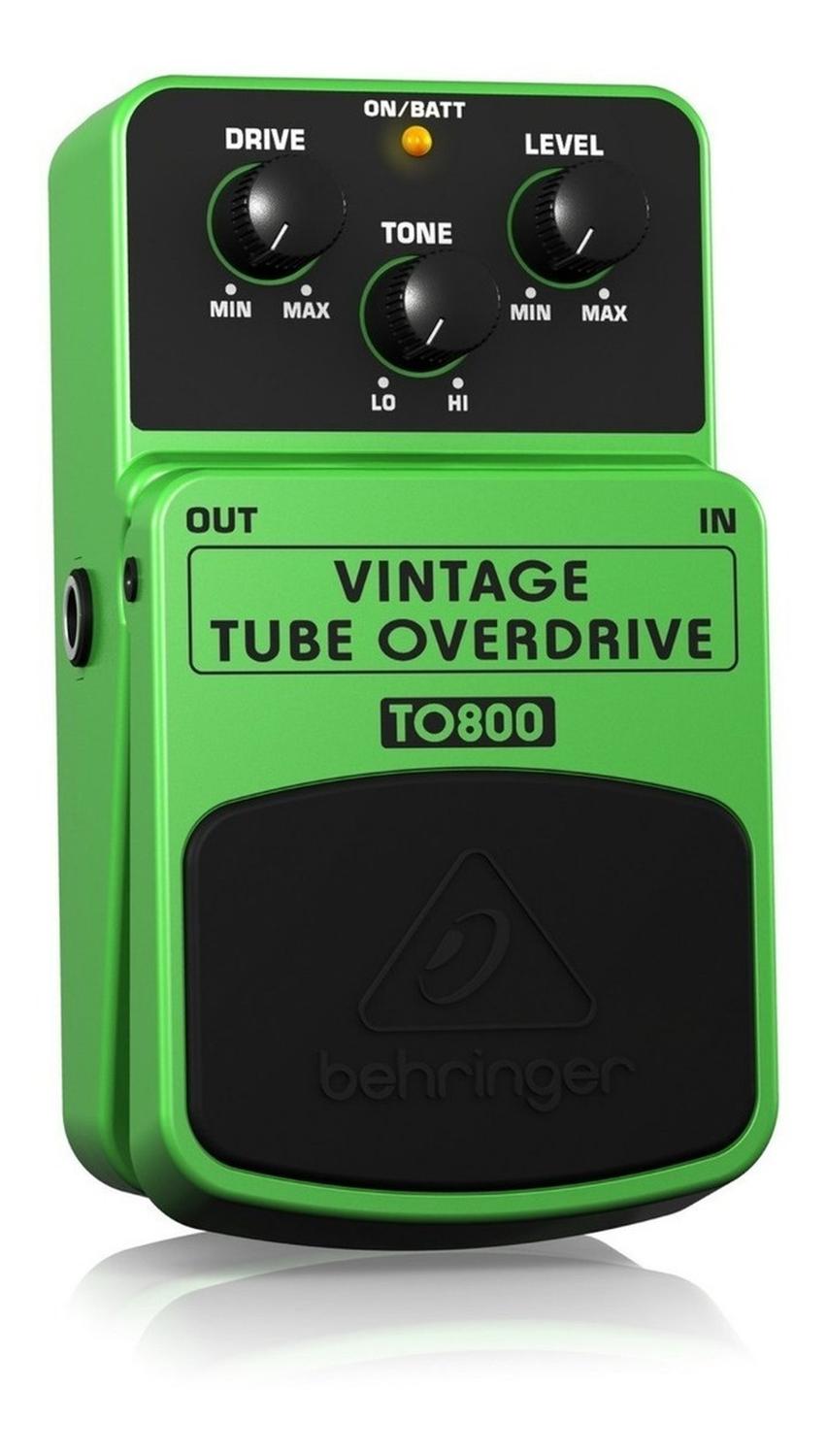 Behringer To800 Pedal Vitage Tube Overdrive