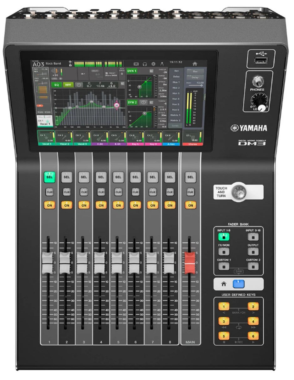 Yamaha DM3S Standard Mixer Digital 16 Canales Efectos USB