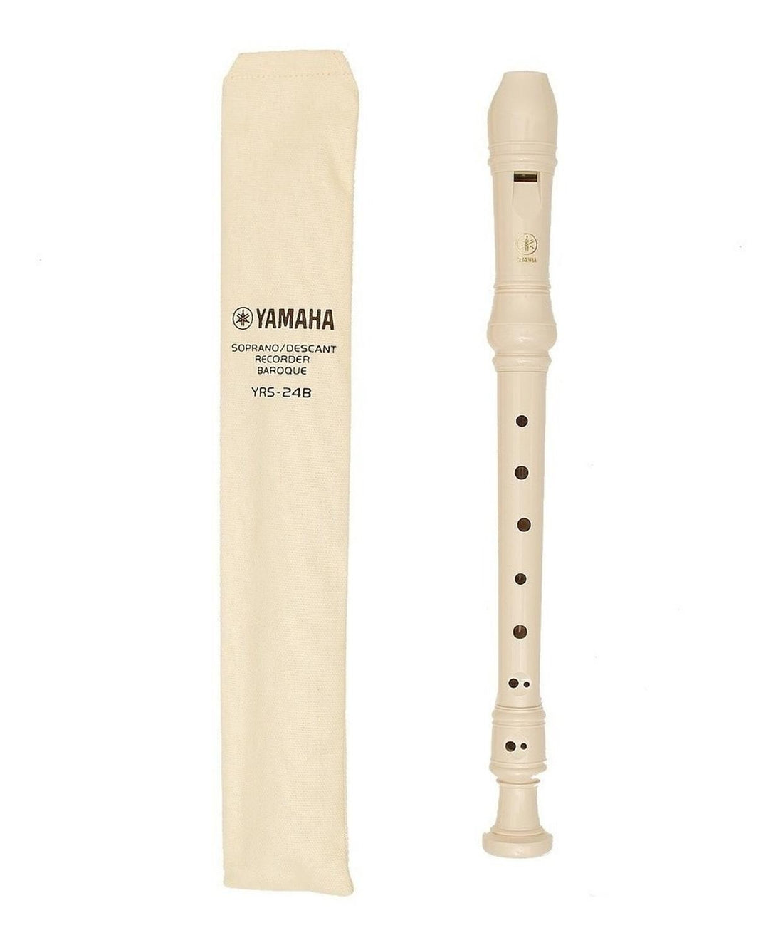 Yamaha Flauta Dulce Soprano Escolar En C Yrs-24b