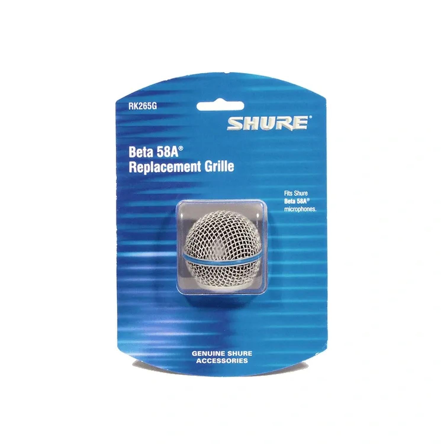 Shure RK265G Rejilla de repuesto para Beta 58