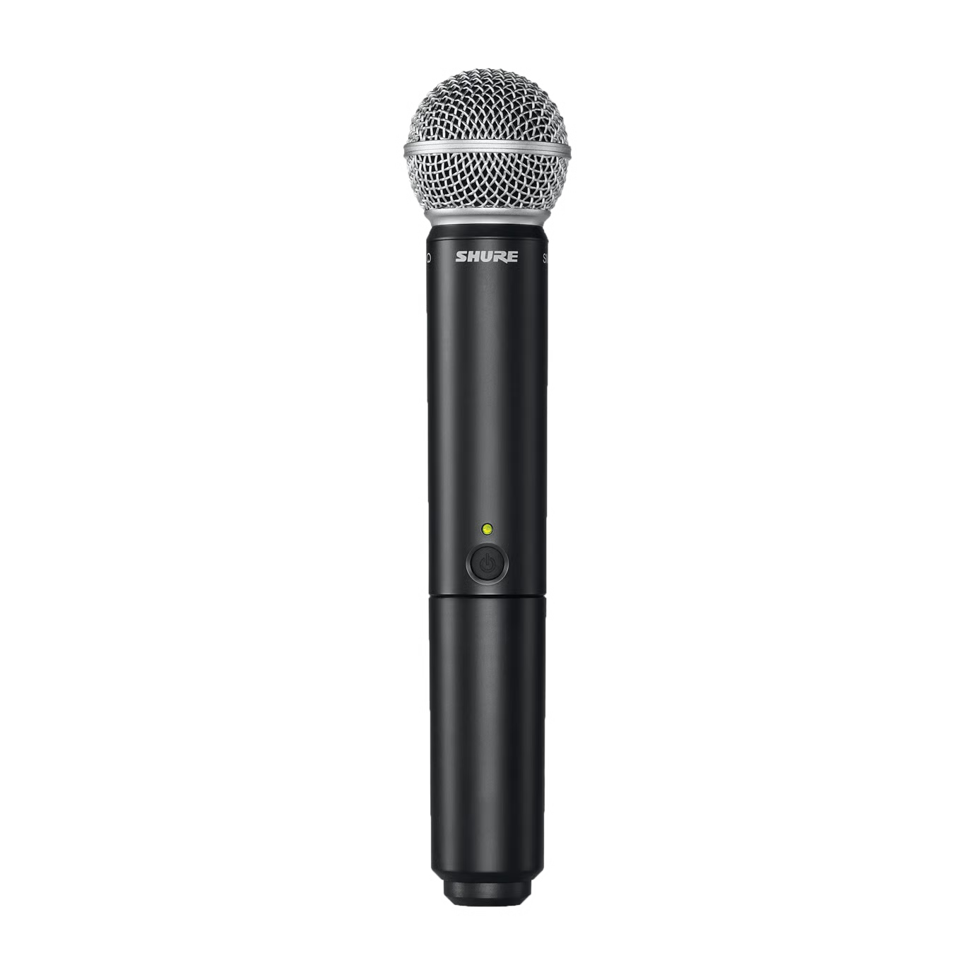 Wireless system with SHURE BLX24/SM58 handheld microphone for vocals 