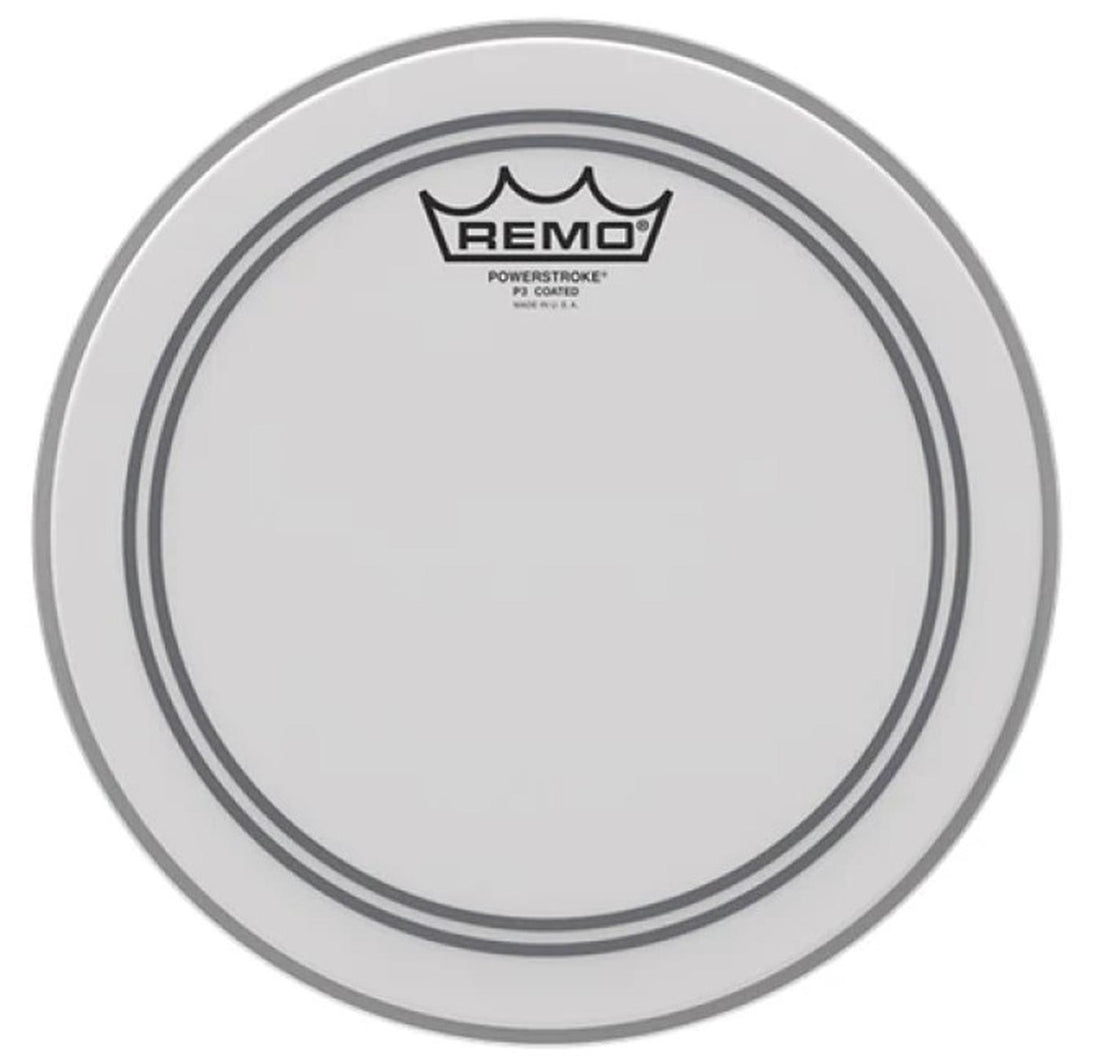 Remo P3-0113-BP Powerstroke 3 Parche Aspero 13’’ Blanco