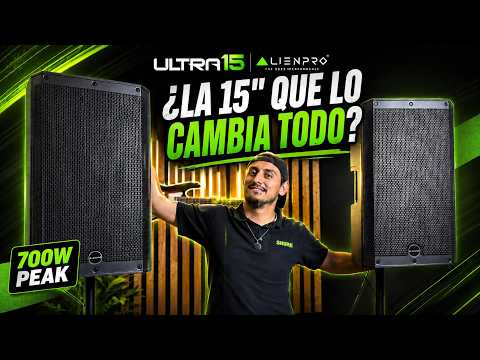 Bafle Activo Ultra15 Alienpro 700W Woofer 15”