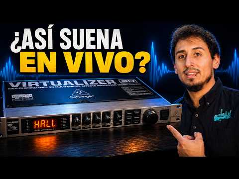Behringer Procesador de efectos multimotor 3D Fx-2000