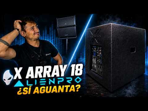 Alien Oficial X Array Subwoofer 18 Bocinas Bluetooth Lineal