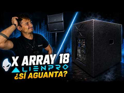 Alien Oficial X Array Subwoofer 18 Bocinas Bluetooth Lineal