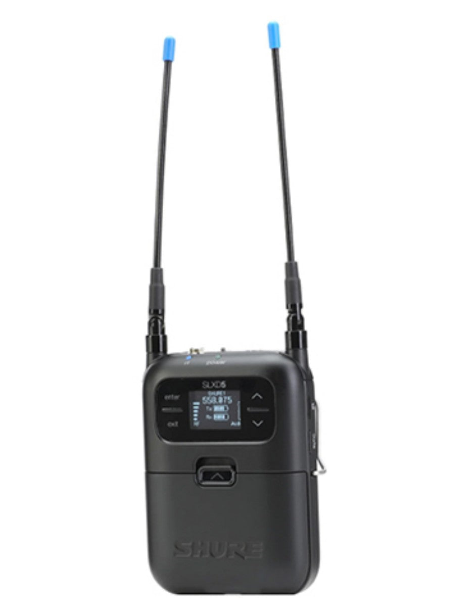 Sistema bodypack inalámbrico digital portátil SLXD15/G58