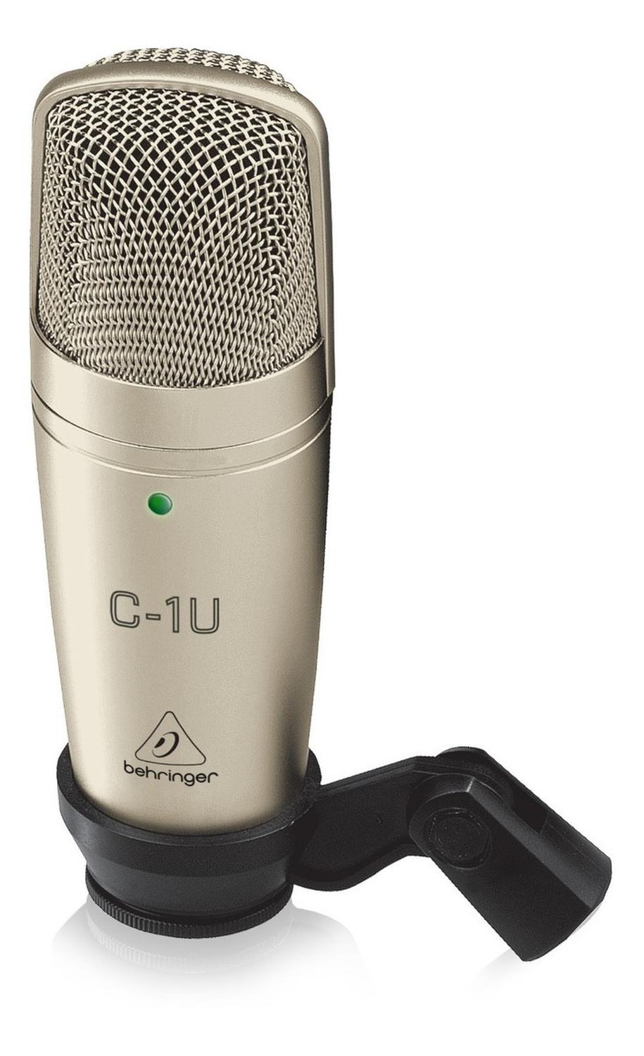 Micrófono Behringer C-1u Condensador Cardioide Usb Plateado