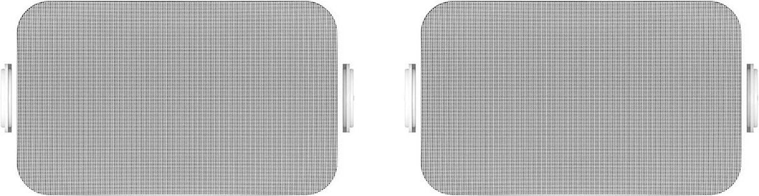 Sonos Outdoor Outdrww1 Pair of Outdoor Wall Speakers