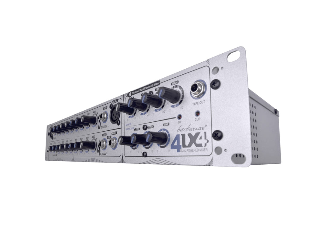 Amplificador Backstage Con Mezcladora 4lx4